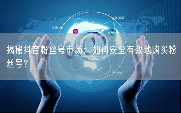 揭秘抖音粉丝号市场：如何安全有效地购买粉丝号？