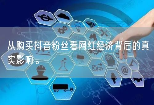 从购买抖音粉丝看网红经济背后的真实影响。