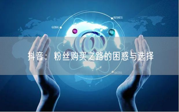 抖音：粉丝购买之路的困惑与选择