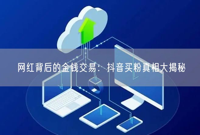 网红背后的金钱交易：抖音买粉真相大揭秘