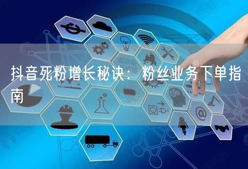 抖音死粉增长秘诀：粉丝业务下单指南