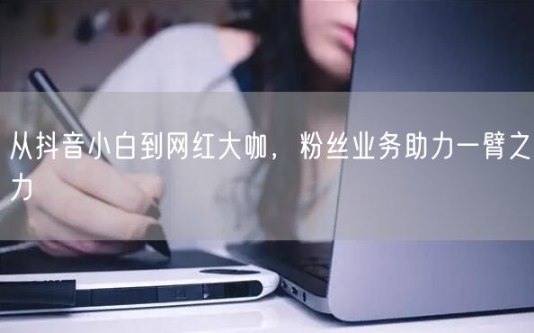 从抖音小白到网红大咖，粉丝业务助力一臂之力