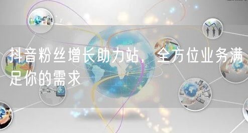 抖音粉丝增长助力站，全方位业务满足你的需求