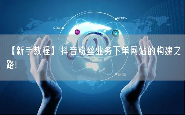 【新手教程】抖音粉丝业务下单网站的构建之路!